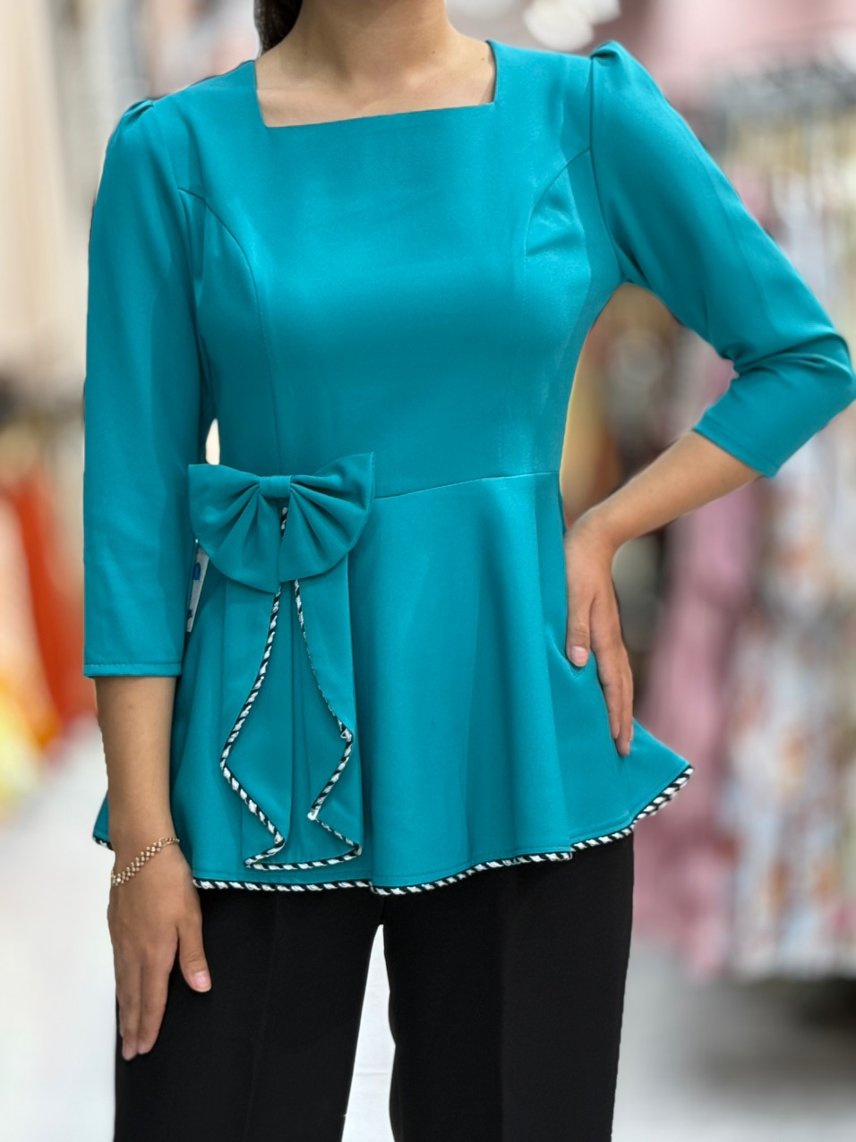 شومیز نوار دوزی پاپیسونی