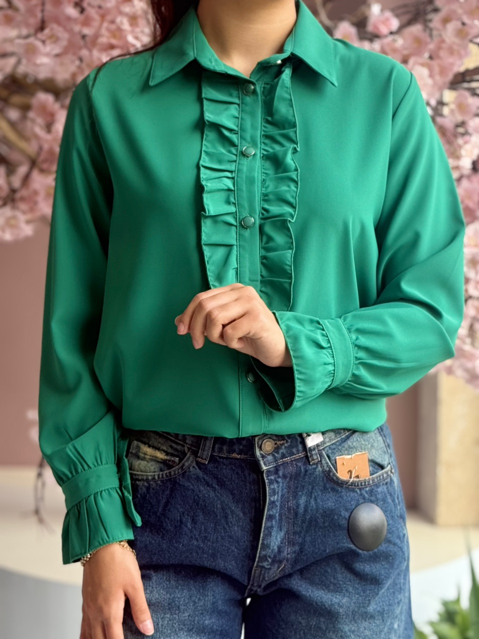 شومیز حلقه حلزونی
