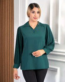 شومیز آستین پلیسه