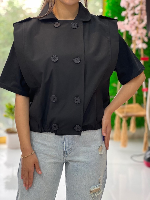 وست زنانه 8 دکمه